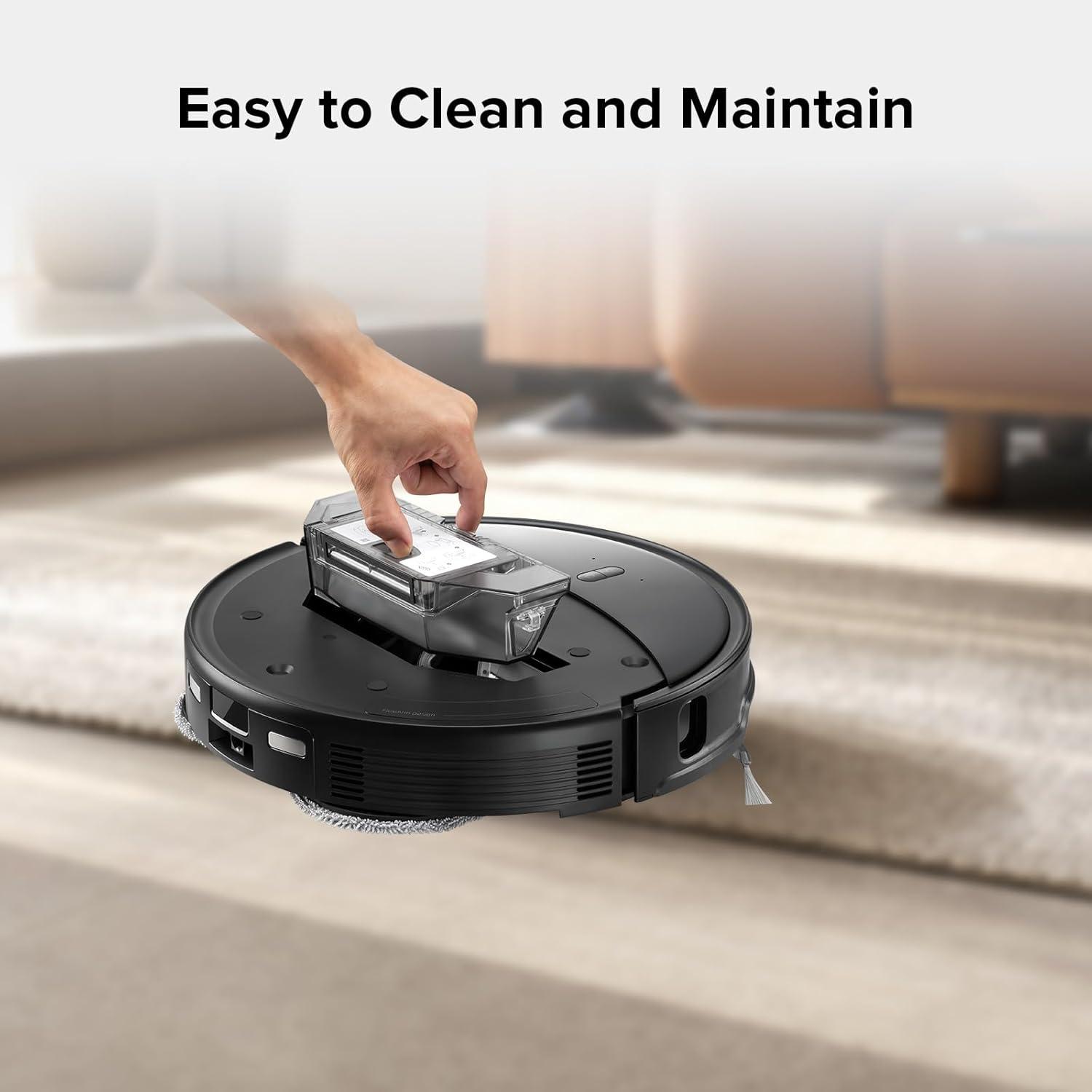 imageRoborock 2 Pcs Washable Filter for Saros 10R Saros Z70 Qrevo CurvX Robot Vacuum Cleaner Reusable Replacement Filter for Efficient Cleaning ampamp Longer Lifespan