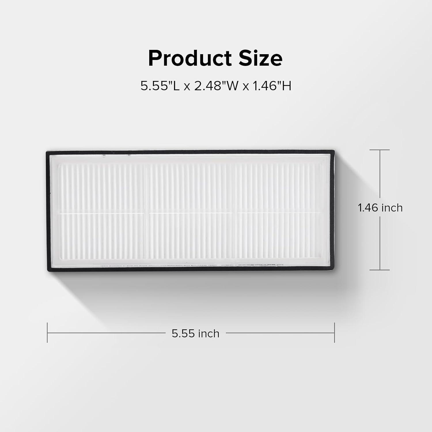 imageRoborock Washable Filter for Roborock S8 Pro Ultra  S8  S8  S7 Max Ultra  S7  S7  S7 MaxV  S7 MaxV Plus  S7MaxV Ultra Robot Vacuum Cleaners 2Pcs WhiteFilterA