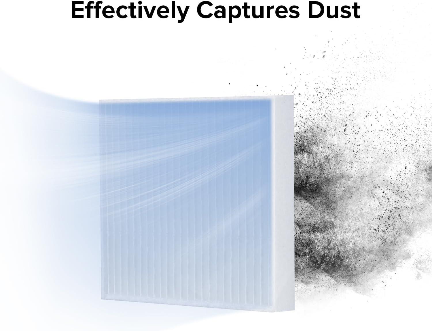 imageroborock Washable Filter for Roborock Q7 M5 Q7 M5 Q7 L5 Q7 L5 Robot Vacuum Cleaners 2Pcs Replacement Washable Filter for Robotic Vacuum