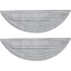 imageroborock 2 Pack Edge Mop Cloths for S8 MaxV Ultra ampamp S8 Max Ultra Series Robot Vacuum Cleaner Edge Mop Replacement AccessoriesMop Cloth1