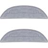 imageroborock 2 Pack Edge Mop Cloths for S8 MaxV Ultra ampamp S8 Max Ultra Series Robot Vacuum Cleaner Edge Mop Replacement AccessoriesMop Cloth5