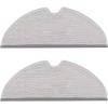 imageroborock 2 Pack Microfiber Mop Cloths for Q 5 Q5 Pro Q5 Pro Q7 Q7Max Q8Max Q8Max E Series S5 S5 Max S 6 S6 Pure S6 MaxV Robot Vacuum Cleaner Mop Pad Replacement AccessoriesMop Cloth1