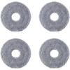 imageroborock 4 Pack Microfiber Mop Cloths for Q Revo Qrevo MaxV Qrevo S Qrevo Pro Qrevo Slim Qrevo S5V Robot Vacuum Cleaner Mop Pad Replacement AccessoriesMop Cloth3