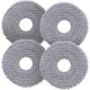 imageroborock 4 Pack Microfiber Mop Cloths for QV 35A and QV 35S Robot Vacuum Cleaner Mop Pad Replacement Accessories