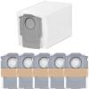 imageroborock 6 Packs Disposable Dust Bags for QRevo series S8MaxVUltra S8MaxUltra QrevoMaxV QrevoPro Qrevo Curv CurvX QrevoCurvS5XQrevoEdgeSaros10seriesQrevo Slim QrevoEdgeS5AQV 35A Robot Vacuum1Dust Bag