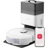 imageroborock Q8 Max Robot Vacuum and Mop SelfEmptying HandsFree Cleaning for up to 7 Weeks Reactive Tech Obstacle Avoidance 5500 Pa Suction DuoRoller Brush APPControlled Mopping White