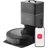 imageroborock Q8 Max Robot Vacuum and Mop SelfEmptying HandsFree Cleaning for up to 7 Weeks Reactive Tech Obstacle Avoidance 5500 Pa Suction DuoRoller Brush APPControlled Mopping Black