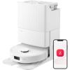 imageroborock QV 35S Robot Vacuum and Mop Allinone Vacuum Cleaner 10000Pa Powerful Suction Self Emptying ampamp Refilling Self Mop Washing ampamp Air Drying AntiTangle Brushes for Home Pet Hairs BlackQrevo Plus White