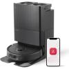 imageroborock Qrevo S5V Robot Vacuum and Mop FlexiArm Edge Mopping 12000Pa Suction Dual ZeroTangle System Smart Obstacle Avoidance 10mm Mop Lifting Auto Mop WashingampampDrying SelfEmptyingampampRefillingQrevo Pro Black