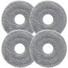 imageroborock Rotating Mop Cloth for Saros 10R ampamp Saros Z70 Robot Vacuum Cleaner 4PCS HighAbsorbency Microfiber 200 RPM Spinning Speed 30 Water Flow Levels
