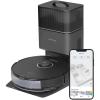 imageroborock S8 Robot Vacuum Sonic Mop with SelfEmpty Dock Stores up to 60Days of Dust Auto Lifting Mop Ultrasonic Carpet Detection 6000Pa Suction White RenewedS85