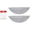 imageroborock 2 Pack Edge Mop Cloths for S8 MaxV Ultra ampamp S8 Max Ultra Series Robot Vacuum Cleaner Edge Mop Replacement AccessoriesMop Cloth1