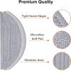 imageroborock 2 Pack Microfiber Mop Cloths for S8 Pro Ultra Robot Vacuum Cleaner with Dual Sonic Vibrations Modules Mop Pad Replacement Accessories