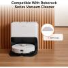 imageroborock 2 Pack Microfiber Mop Cloths for S8 Pro Ultra Robot Vacuum Cleaner with Dual Sonic Vibrations Modules Mop Pad Replacement Accessories