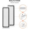 imageroborock 2 Pack Washable Filter for S8 MaxV Ultra S8 Max Ultra Robot Vacuum Cleaners High Efficiency Filters Replacement PartsFilterB