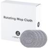 imageroborock 4 Pack Microfiber Mop Cloths Qrevo Curv Qrevo Curv S5X Qrevo Edge Robot Vacuum Mop Pad Replacement Accessories
