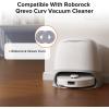 imageroborock 4 Pack Microfiber Mop Cloths Qrevo Curv Qrevo Curv S5X Qrevo Edge Robot Vacuum Mop Pad Replacement Accessories