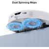 imageroborock 4 Pack Microfiber Mop Cloths Qrevo Curv Qrevo Curv S5X Qrevo Edge Robot Vacuum Mop Pad Replacement Accessories