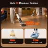imageroborock F25 ALT Vacuum Mop Wet Dry Vacuum Cleaner Cordless Hard Floor Cleaner Machine with AI Assistant Wheels 180 LieFlat 194F Hot Air Flash Drying ampamp Self Cleaning Electric MopF25 Gt