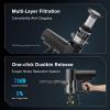 imageroborock F25 BX Wet Dry Vacuum Cleaner Cordless Vacuum Mop All in One with 20000Pa 194F Hot Air Flash Drying ampamp Self Cleaning ZeroTangle Wet Mop Cleaner for Hard Floor 180 Lie FlatBlack
