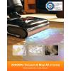 imageroborock F25 BX Wet Dry Vacuum Cleaner Cordless Vacuum Mop All in One with 20000Pa 194F Hot Air Flash Drying ampamp Self Cleaning ZeroTangle Wet Mop Cleaner for Hard Floor 180 Lie FlatBlack