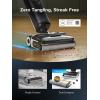 imageroborock F25 BX Wet Dry Vacuum Cleaner Cordless Vacuum Mop All in One with 20000Pa 194F Hot Air Flash Drying ampamp Self Cleaning ZeroTangle Wet Mop Cleaner for Hard Floor 180 Lie FlatBlack