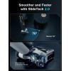 imageroborock F25 BX Wet Dry Vacuum Cleaner Cordless Vacuum Mop All in One with 20000Pa 194F Hot Air Flash Drying ampamp Self Cleaning ZeroTangle Wet Mop Cleaner for Hard Floor 180 Lie FlatBlack