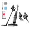 imageroborock F25 BX Wet Dry Vacuum Cleaner Cordless Vacuum Mop All in One with 20000Pa 194F Hot Air Flash Drying ampamp Self Cleaning ZeroTangle Wet Mop Cleaner for Hard Floor 180 Lie FlatBlack