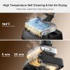 imageroborock F25 BX Wet Dry Vacuum Cleaner Cordless Vacuum Mop All in One with 20000Pa 194F Hot Air Flash Drying ampamp Self Cleaning ZeroTangle Wet Mop Cleaner for Hard Floor 180 Lie FlatBlack