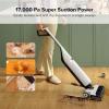 imageroborock Flexi Wet Dry Vacuum Cleaner 180 FlatReach Design 17000Pa Cordless Vacuum Mop with Hot Water SelfCleaning ampamp SelfDrying EdgetoEdge Cleaning Floor Cleaner for Tiles and Hard FloorsWD3D2A
