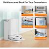 imageroborock Q Revo Robot Vacuum and Mop AutoDrying Auto Mop Washing Dual Spinning Mops Auto Mop Lifting SelfRefilling SelfEmptying Reactive Tech Obstacle Avoidance 5500Pa Suction WhiteQrevo White