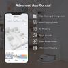 imageroborock Q Revo Robot Vacuum and Mop AutoDrying Auto Mop Washing Dual Spinning Mops Auto Mop Lifting SelfRefilling SelfEmptying Reactive Tech Obstacle Avoidance 5500Pa Suction WhiteQrevo White