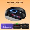 imageroborock Q10 S5 Robot Vacuum and Mop Cleaner 10000Pa HyperForce Suction Dual AntiTangle System AutoLifting Mop ReactiveTech Obstacle Avoidance App Control for Pet Hair and Carpet BlackQ10S5Black