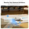 imageroborock Q10 S5 Robot Vacuum and Mop Cleaner 10000Pa HyperForce Suction Dual AntiTangle System AutoLifting Mop ReactiveTech Obstacle Avoidance App Control for Pet Hair and Carpet BlackQ10S5White