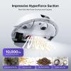 imageroborock Q10 S5 Robot Vacuum and Mop Cleaner 10000Pa HyperForce Suction Dual AntiTangle System AutoLifting Mop ReactiveTech Obstacle Avoidance App Control for Pet Hair and Carpet BlackQ10S5White