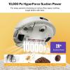 imageroborock Q7 M5 Robot Vacuum and Mop Combo 10000Pa HyperForce Suction Robotic Vacuum Cleaner Dual AntiTangle System APPControlled Mopping LiDAR Navigation for Pet Hair and Carpet Black03  Q7 M5 White