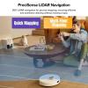 imageroborock Q7 M5 Robot Vacuum and Mop Combo 10000Pa HyperForce Suction Robotic Vacuum Cleaner Dual AntiTangle System APPControlled Mopping LiDAR Navigation for Pet Hair and Carpet Black03  Q7 M5 White