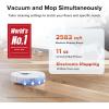 imageroborock Q7 Max Robot Vacuum and Mop 30Level Adjustable Water Flow 4200Pa Suction PreciSense LiDAR Navigation NoGo Zone NoMop Zone 3D Mapping App ampamp Voice Control Ideal for Pet HairWhite