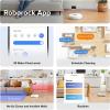 imageroborock Q7 Max Robot Vacuum and Mop 30Level Adjustable Water Flow 4200Pa Suction PreciSense LiDAR Navigation NoGo Zone NoMop Zone 3D Mapping App ampamp Voice Control Ideal for Pet HairWhite