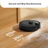 imageroborock Q8 Max Robot Vacuum and Mop Cleaner DuoRoller Brush 5500Pa Strong Suction Lidar Navigation Obstacle Avoidance Black RenewedBlack