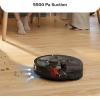 imageroborock Q8 Max Robot Vacuum and Mop Cleaner DuoRoller Brush 5500Pa Strong Suction Lidar Navigation Obstacle Avoidance Black RenewedBlack