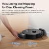 imageroborock Q8 Max Robot Vacuum and Mop Cleaner DuoRoller Brush 5500Pa Strong Suction Lidar Navigation Obstacle Avoidance MultiLevel Mapping Perfect for Pet HairQ8 Max Black