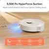 imageroborock Q8 Max Robot Vacuum and Mop Cleaner DuoRoller Brush 5500Pa Strong Suction Lidar Navigation Obstacle Avoidance MultiLevel Mapping Perfect for Pet HairQ8 Max White