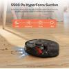 imageroborock Q8 Max Robot Vacuum and Mop SelfEmptying HandsFree Cleaning for up to 7 Weeks Reactive Tech Obstacle Avoidance 5500 Pa Suction DuoRoller Brush APPControlled Mopping Black
