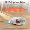 imageroborock Q8 Max Robot Vacuum and Mop SelfEmptying HandsFree Cleaning for up to 7 Weeks Reactive Tech Obstacle Avoidance 5500 Pa Suction DuoRoller Brush APPControlled Mopping White
