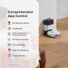 imageroborock Q8 Max Robot Vacuum and Mop SelfEmptying HandsFree Cleaning for up to 7 Weeks Reactive Tech Obstacle Avoidance 5500 Pa Suction DuoRoller Brush APPControlled Mopping White