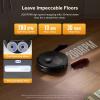 imageroborock QV 35S Robot Vacuum and Mop Allinone Vacuum Cleaner 10000Pa Powerful Suction Self Emptying ampamp Refilling Self Mop Washing ampamp Air Drying AntiTangle Brushes for Home Pet Hairs BlackQV 35S