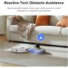 imageroborock QV 35S Robot Vacuum and Mop Allinone Vacuum Cleaner 10000Pa Powerful Suction Self Emptying ampamp Refilling Self Mop Washing ampamp Air Drying AntiTangle Brushes for Home Pet Hairs BlackQrevo Plus White