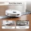 imageroborock Qrevo Curv Robot Vacuum and Mop 18500Pa Suction ZeroTangling AdaptiLift Chassis FlexiArm Technology Hot Water Mop Washing ampamp Dock Self Cleaning Al Obstacle RecognitionRoborock Qrevo Curv