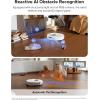 imageroborock Qrevo Edge Robot Vacuum and Mop 18500Pa Suction ZeroTangling AdaptiLift Chassis Al Obstacle Recognition Hot Water Mop Washing ampamp Dock Self Cleaning Corner to Edge Deep CleaningQrevo Edge